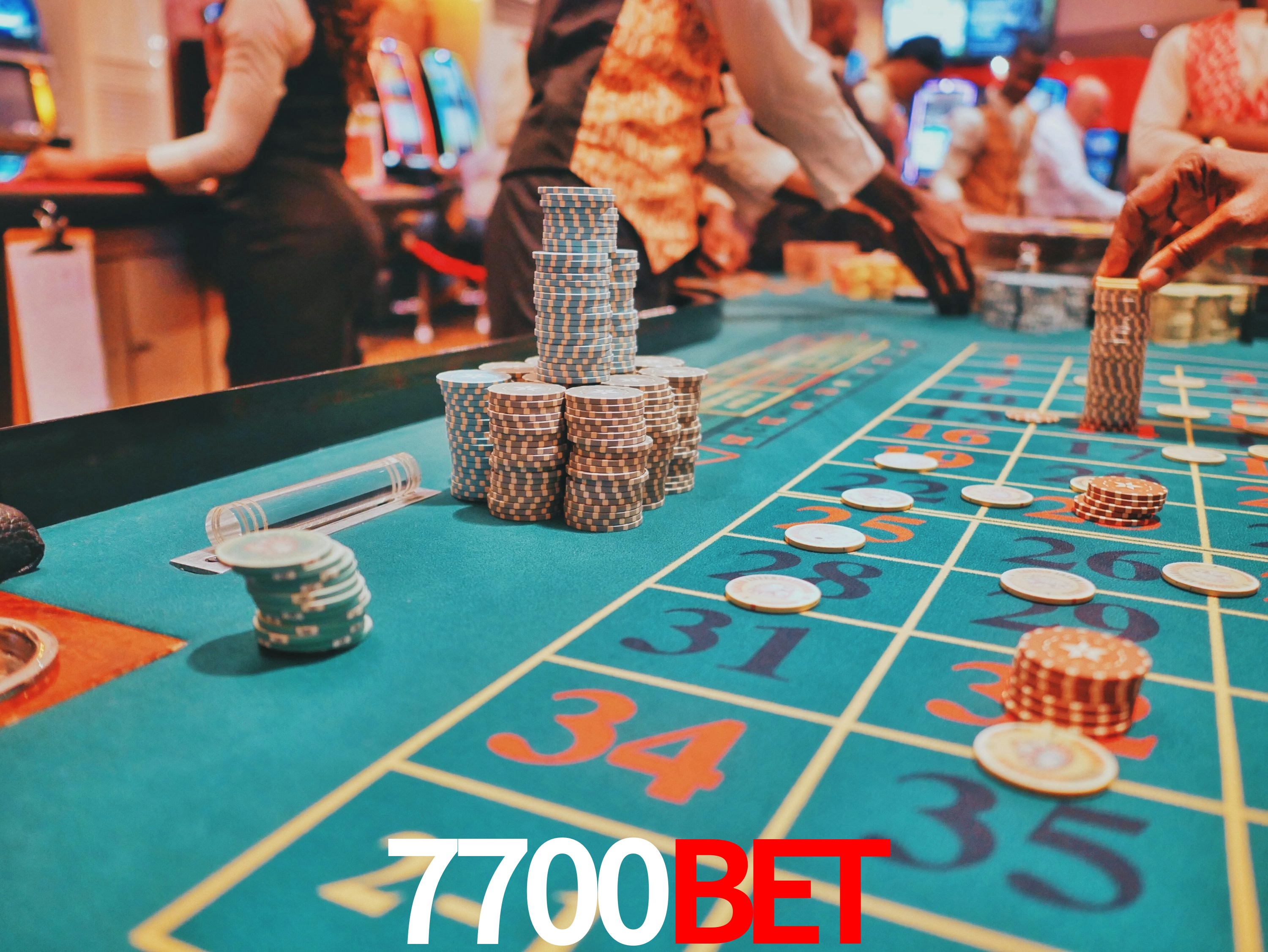 Mesa de Blackjack 7700bet